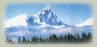 mt thielsen in the cascade mountains of oregon.